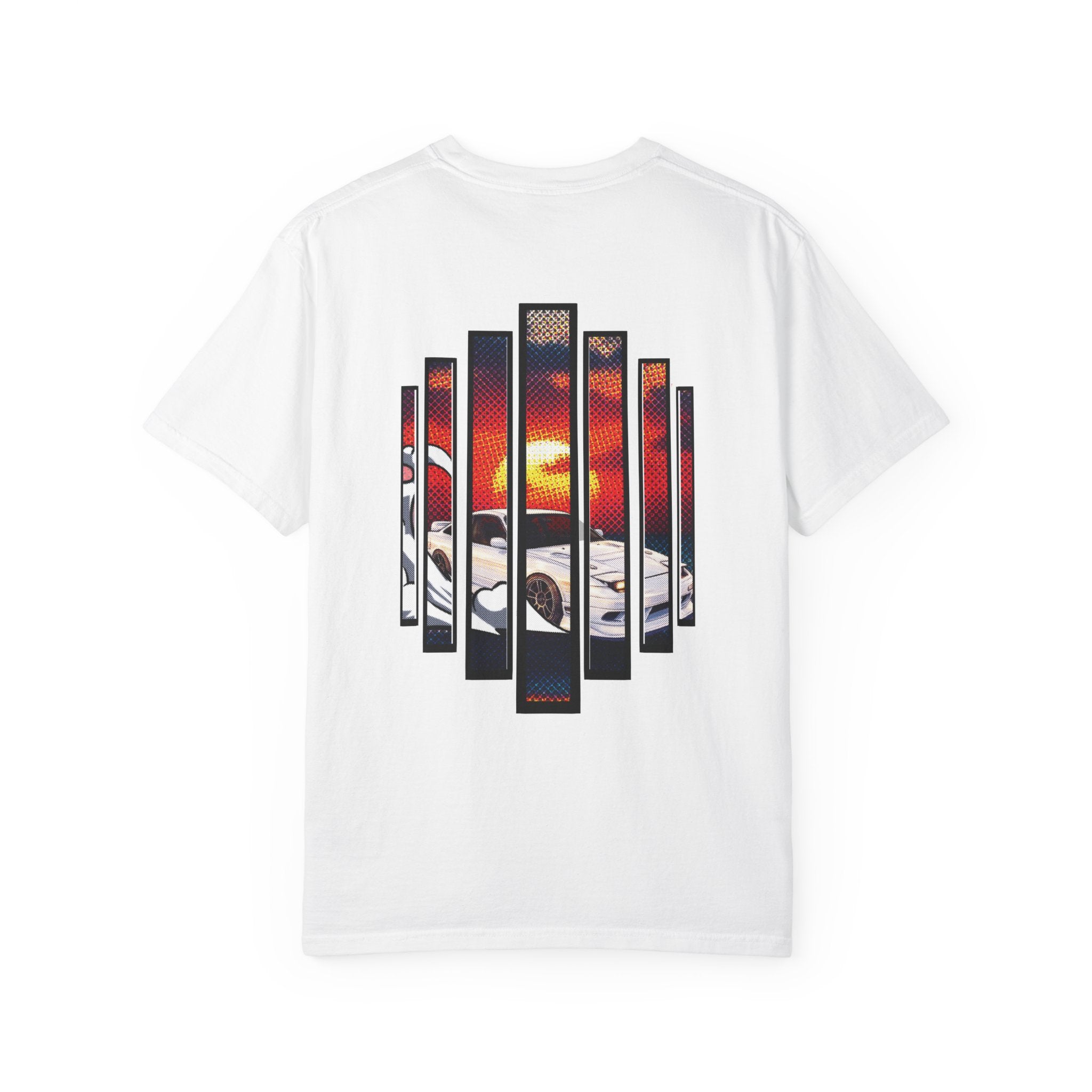 Sunset 240sx s13 T-shirt | Racing Sunset Grid Graphic